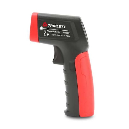 Infrared Thermometer, Fixed 0.95, -4 Degrees to 752 Degrees F F, Backlit LCD MPN:IRT225