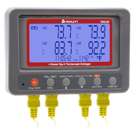 4-Channel Type K Temperature Datalogger MPN:TMDL400