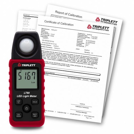 LightMeter, +/-3%Light ACC