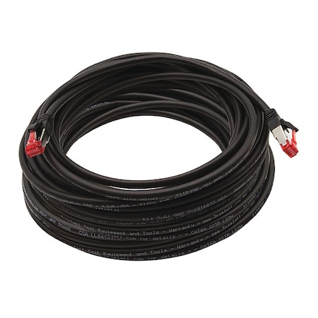Voice and Data Patch Cable, 6A, 10 GBps MPN:CAT6A-100BK