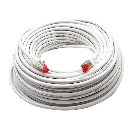 Voice and Data Patch Cable, 6A, 10 GBps MPN:CAT6A-100WH