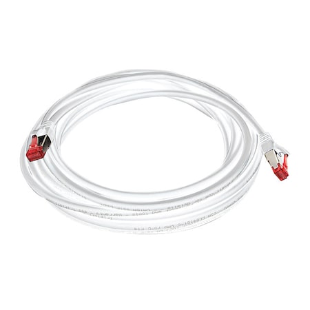 Voice and Data Patch Cable, 6A, 10 GBps MPN:CAT6A-25WH