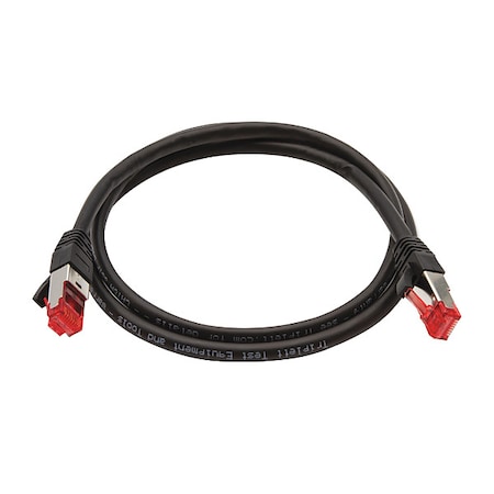Voice and Data Patch Cable, 6A, 10 GBps MPN:CAT6A-3BK