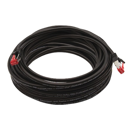 Voice and Data Patch Cable, 6A, 10 GBps MPN:CAT6A-50BK