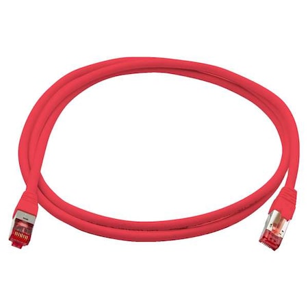 Patch Cable, CAT6A, 10GBPS, Red MPN:CAT6A-5RD