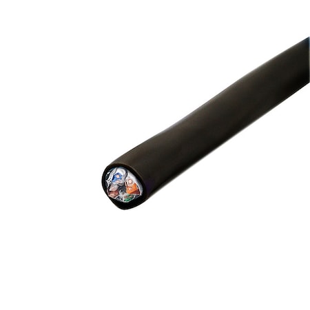 CAT7 SF/FTP Cable, Blue, 1000ft, 23 AWG MPN:CAT7-1000BL