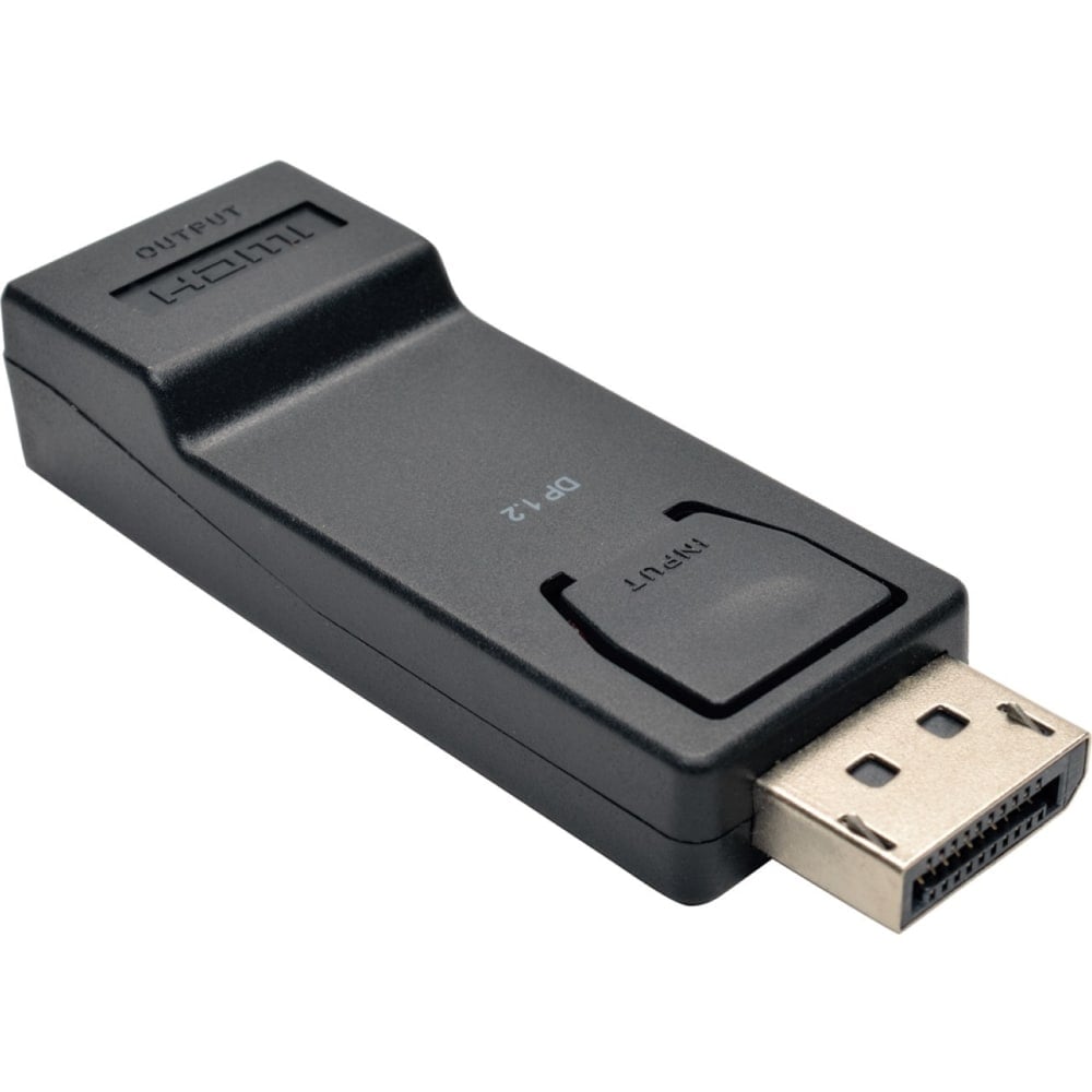 Eaton Tripp Lite Series DisplayPort to HDMI Adapter DP to HDMI Compact 4K x 2K @ 24/30Hz M/F DPort 1.2 - P136000UHDV2 MPN:P136-000-UHD-V2