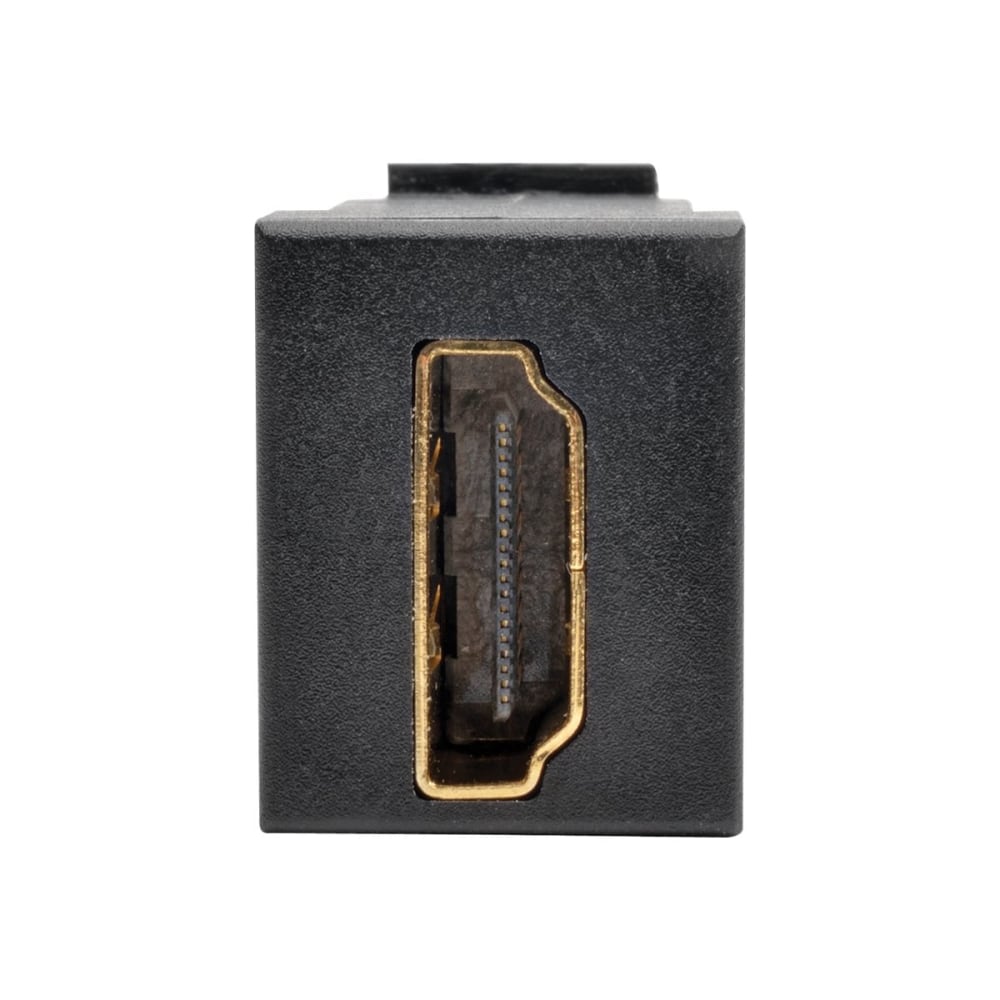 Eaton Tripp Lite Series HDMI All-in-One Keystone/Panel Mount Coupler (F/F), Black, TAA, P164000KPBK MPN:P164-000-KP-BK