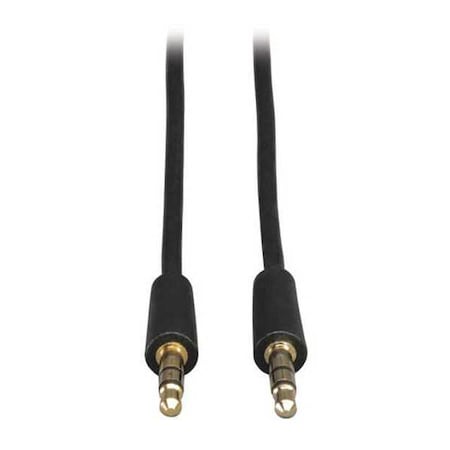 Audio Cable, Mini Stereo, 3.5mm, M/M, 25ft MPN:P312-025