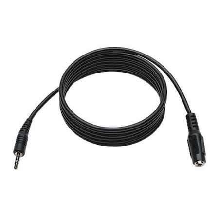 Audio Cable, 3.5mm, 4 Position, TRRS, 6ft MPN:P318-006-MF