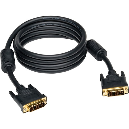 DVI Single Cable, Analog, DVI-D M/M, 6ft MPN:P561-006-SLI