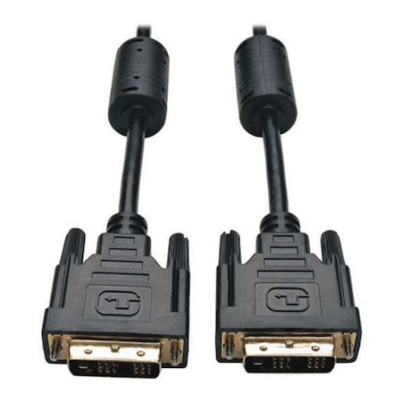 DVI Single Cable, TMDS, DVI-D M/M, 25ft MPN:P561-025