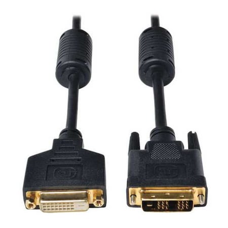 DVI Single Cable, TMDS, DVI-D M/M, 6ft, Length: 6 ft. MPN:P562-006-SL