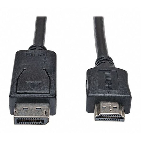 DisplayPort Cable, HD, Adapter, M/M, 6ft MPN:P582-006