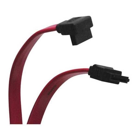Serial ATA Cable, RA, 7Pin/7Pin, 19