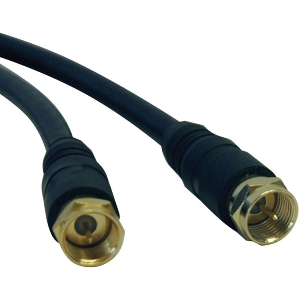 Eaton Tripp Lite Series RG59 Coax Cable with F-Type Connectors, 6 ft. (1.83 m) - F Connector Male - F Connector Male - 6ft MPN:A200-006