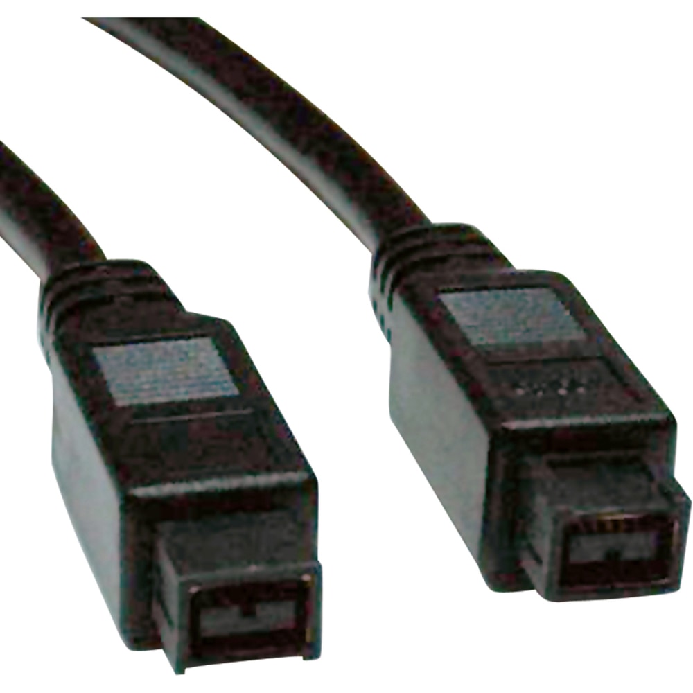 Eaton Tripp Lite Series FireWire 800 IEEE 1394b Hi-speed Cable (9pin/9pin M/M) 10 ft. (3.05 m) - IEEE 1394 cable - F015010 MPN:F015-010