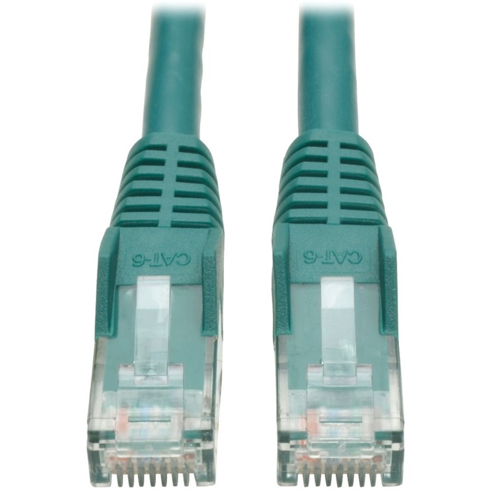 Tripp Lite Cat6 Gigabit Snagless Molded Patch Cable, 2ft, Green MPN:N201-002-GN