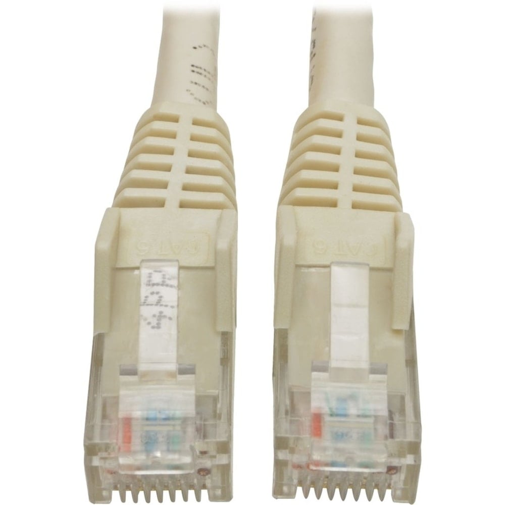 Tripp Lite Cat6 Gigabit Snagless Molded Ethernet Cable, 6in, White MPN:N201-006-WH