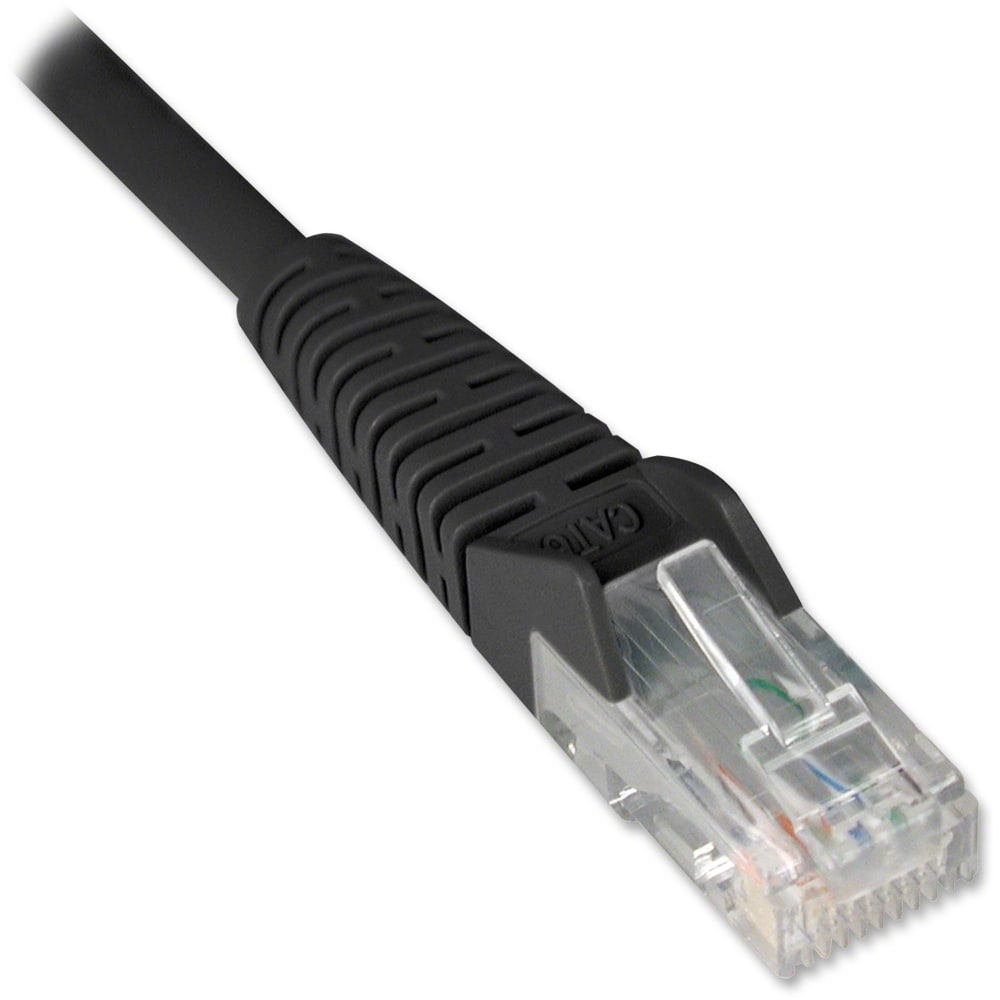 Tripp Lite Cat6 Gigabit Snagless Molded Patch Cable, 14ft, Black MPN:N201-014-BK