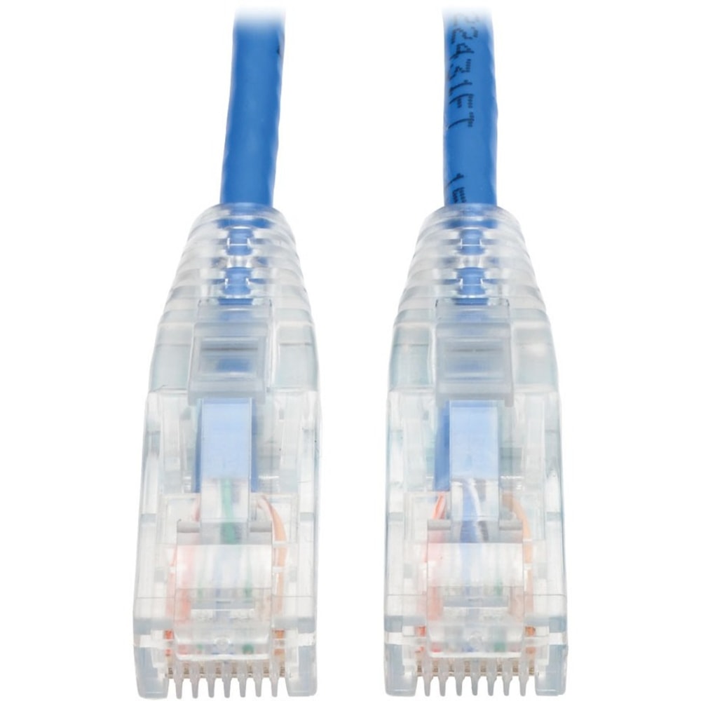 Tripp Lite 5ft Cat6 Gigabit Snagless Molded Slim UTP Patch Cable RJ45 M/M Blue 5ft - 5 ft Category 6 Network Cable - N201S05BL MPN:N201-S05-BL