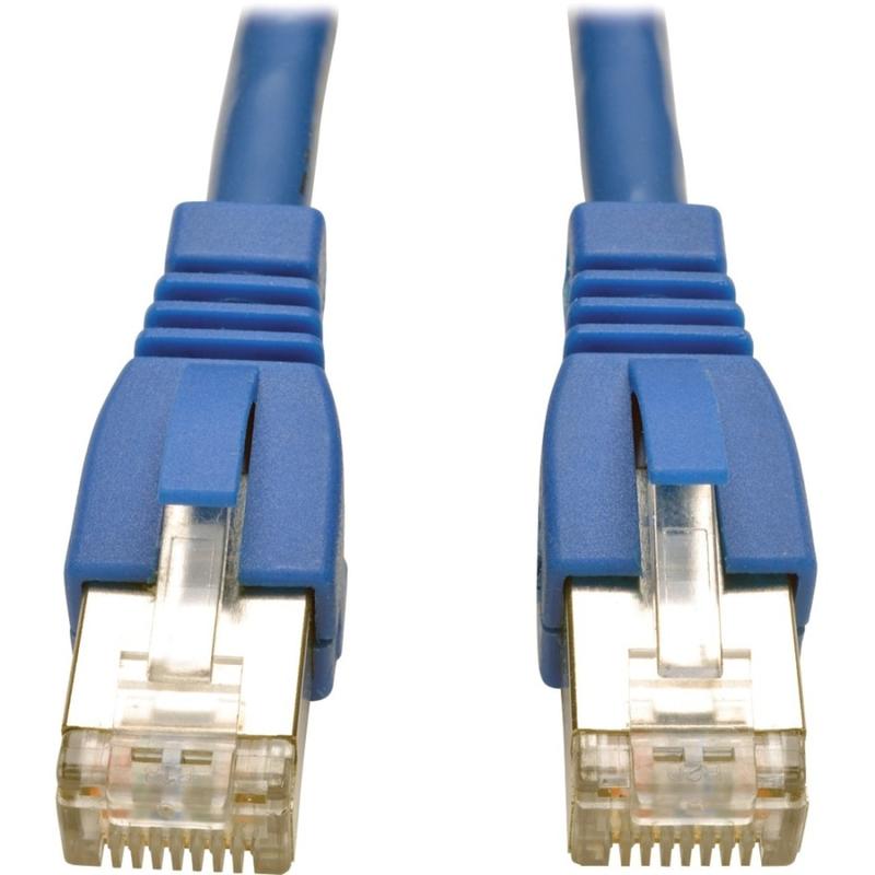 Tripp Lite 5ft Augmented Cat6 Cat6a Shielded 10G Patch Cable RJ45 M/M Blue 5ft - 5 ft Category 6a Network Cable - N262005BL MPN:N262-005-BL
