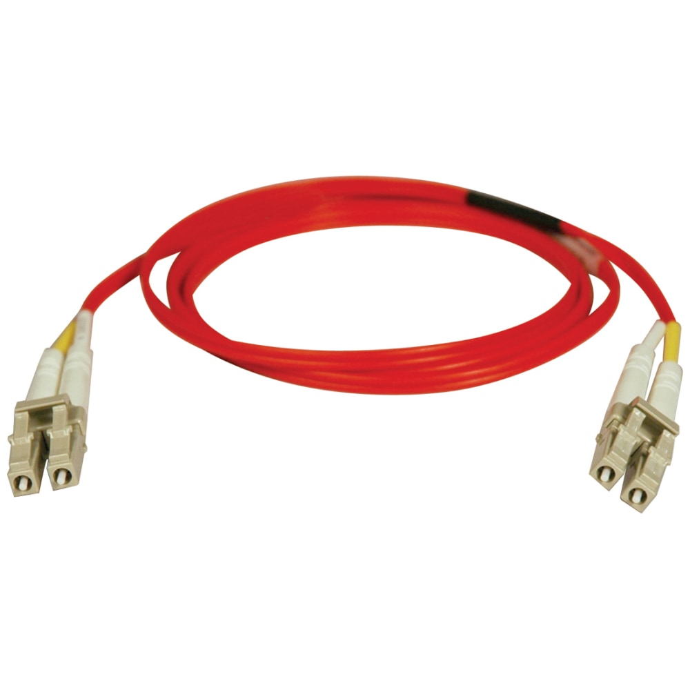 Tripp Lite 15M Duplex Multimode 62.5/125 Fiber Optic Patch Cable Red LC/LC 50ft 50ft 15 Meter, N32015MRD MPN:N320-15M-RD