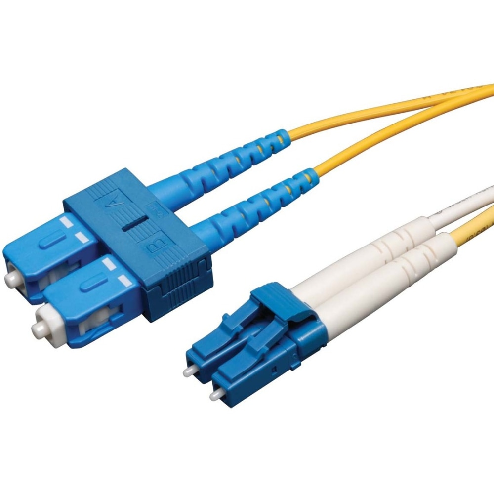 Eaton Tripp Lite Series Duplex Singlemode 9/125 Fiber Patch Cable (LC/SC), 1M (3 ft.) - Patch cable - N36601M MPN:N366-01M