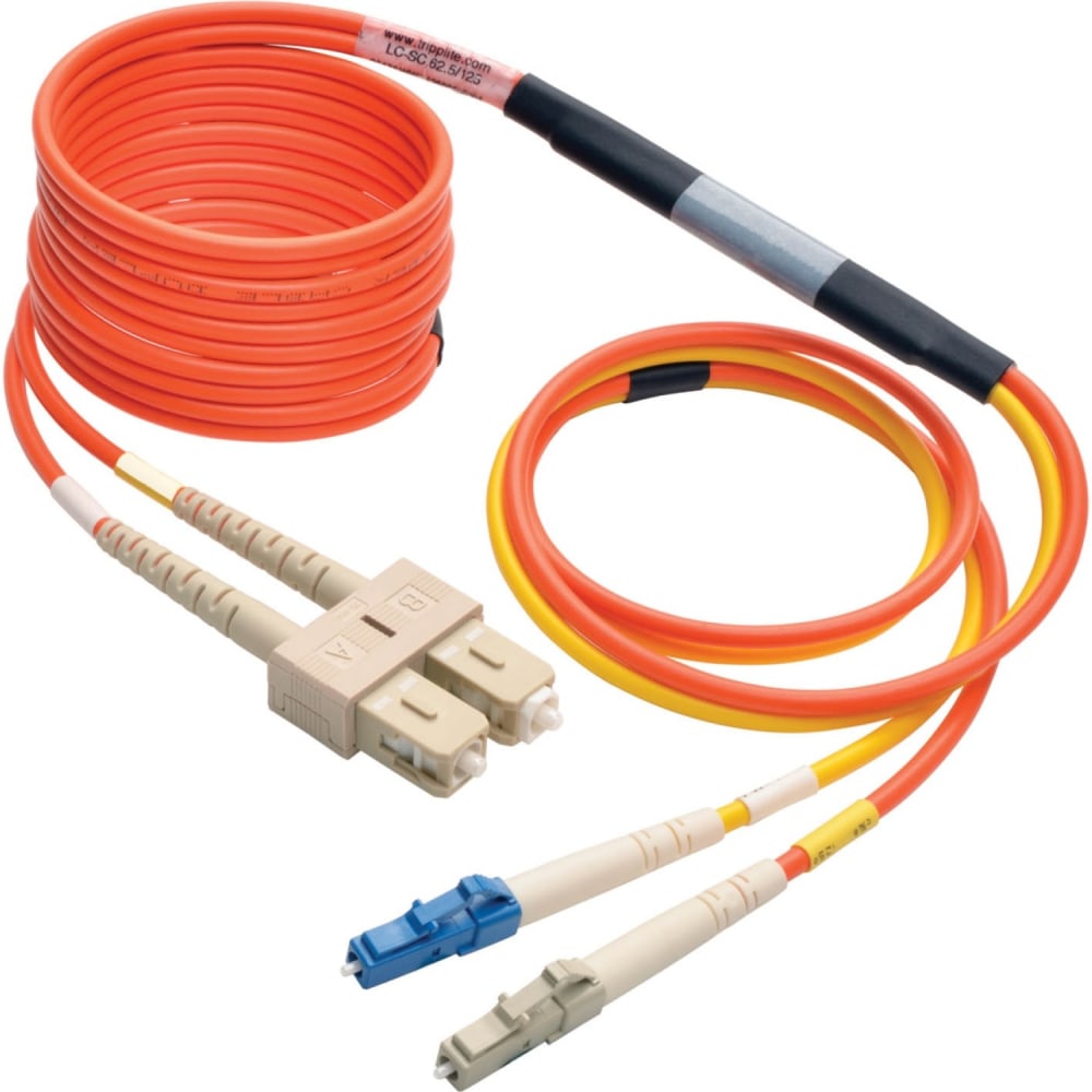 Tripp Lite 2M Fiber Optic Mode Conditioning Patch Cable LC/SC 6ft 6ft 2 Meter, N42502M MPN:N425-02M