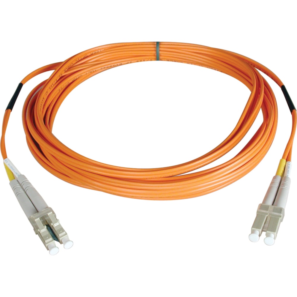 Eaton Tripp Lite Series Duplex Multimode 50/125 Fiber Patch Cable (LC/LC), 2M (6 ft.) - Patch cable - N52002M MPN:N520-02M