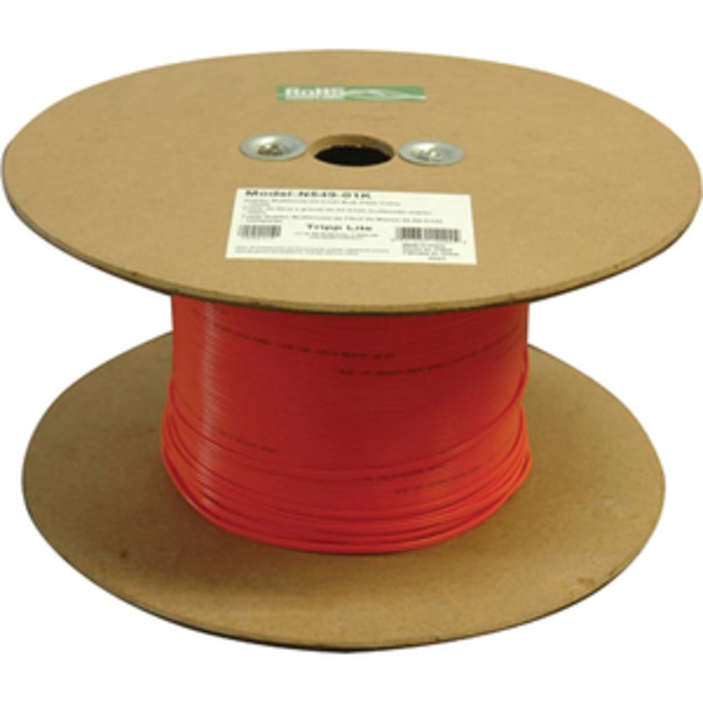 Tripp Lite 1000ft Duplex Multimode 62.5/125 LSZH Fiber Optic Bulk Cable 1000ft, N54901K MPN:N549-01K