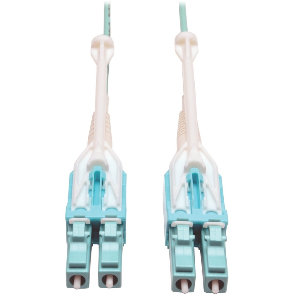 Tripp Lite 1M 10Gb 50/125 OM3 Fiber Cable Push / Pull Tabs LC/LC, N82001MT MPN:N820-01M-T