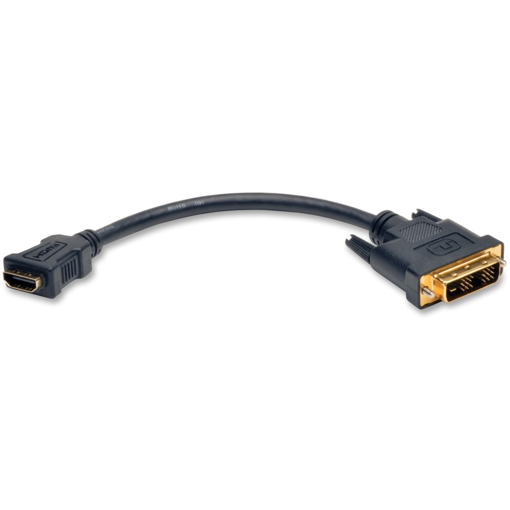 Tripp Lite Tripp Lite HDMI To DVI Adapter Cable, 8in, Black MPN:P130-08N
