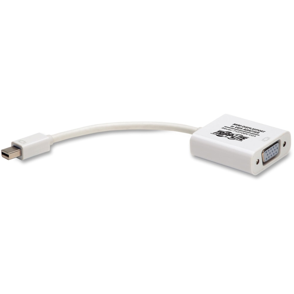 Eaton Tripp Lite Series 6in Mini DisplayPort to VGA Adapter Active Converter mDP to VGA M/F 6in - DisplayPort adapter - P13706NVGA MPN:P137-06N-VGA