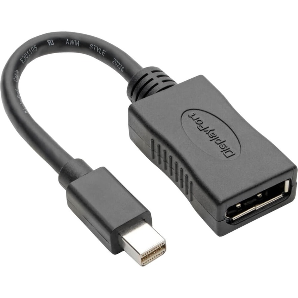 Tripp Lite Mini DisplayPort to DisplayPort Adapter Converter 4K @ 60Hz mDP to DP 6in MPN:P139-06N-DP4K6B