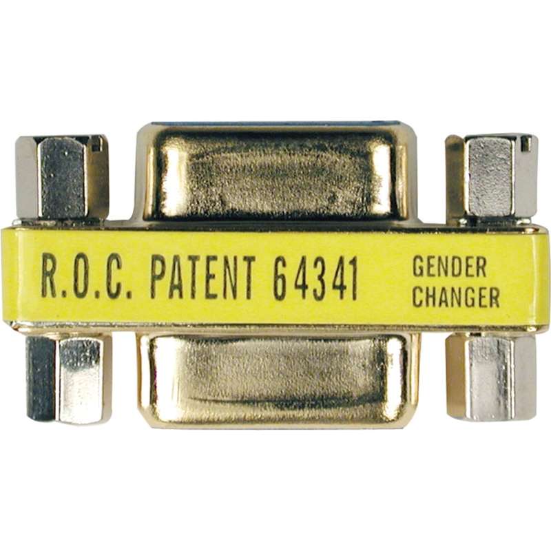 Eaton Tripp Lite Series Compact/Slimline DB9 Coupler Gender Changer (F/F) - 1 x 9-pin DB-9 Female - 1 x 9-pin DB-9 Female MPN:P150-000
