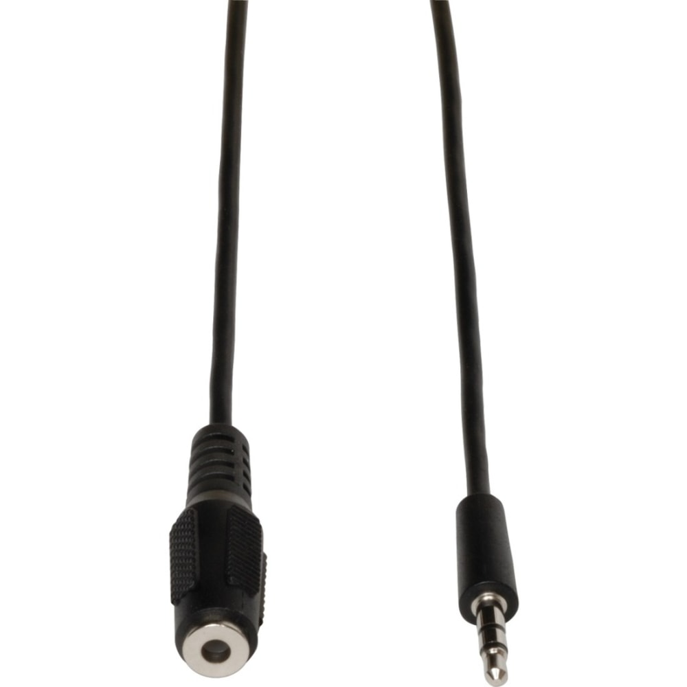 Tripp Lite By Eaton 3.5 mm Stereo Audio Extension Cable For Speakers & Headphones, 10'., Black, P311-010 MPN:P311-010