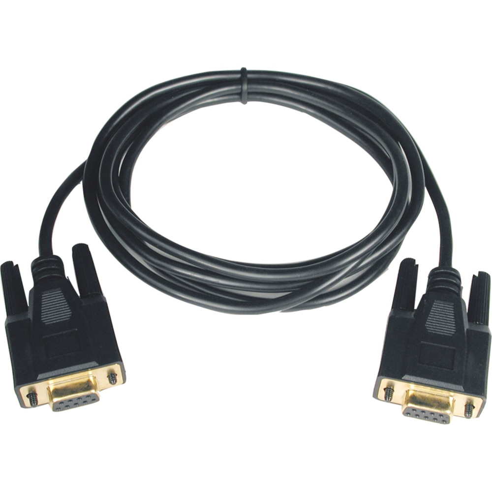 Tripp Lite by Eaton Null Modem Serial DB9 Serial Cable (DB9 F/F) 6 ft. (1.83 m) - DB-9 Female - DB-9 Female - 6ft MPN:P450-006