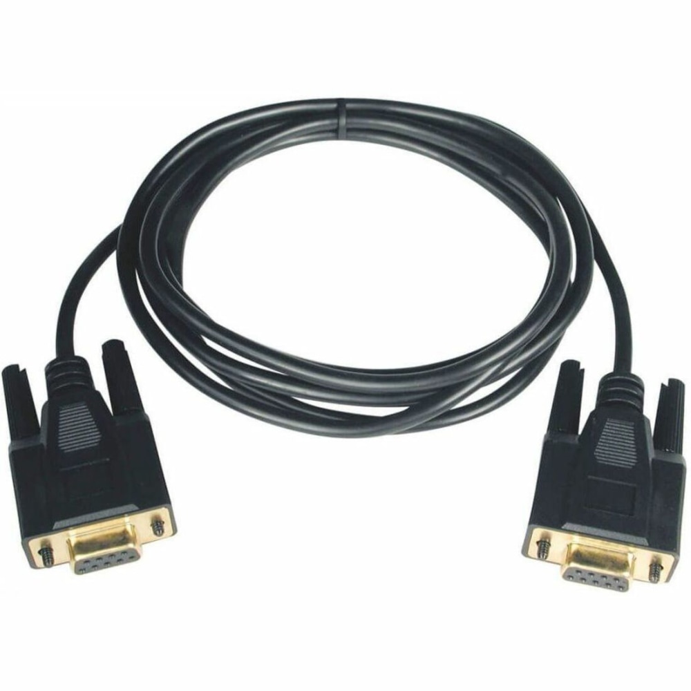 Eaton Tripp Lite Series Null Modem Serial DB9 Serial Cable (DB9 F/F), 10 ft. (3.05 m), P450010 MPN:P450-010