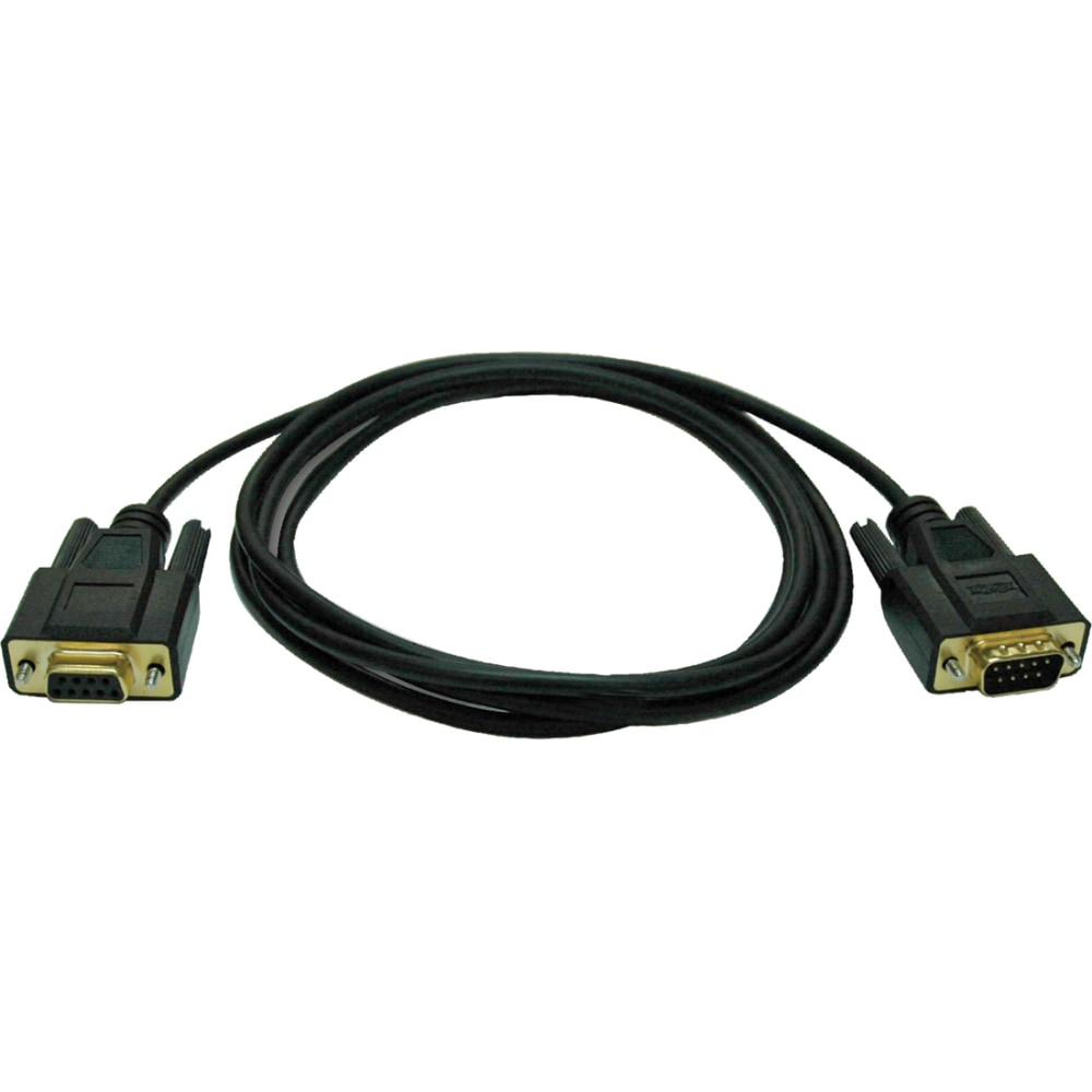 Tripp Lite by Eaton Null Modem Serial DB9 Serial Cable (DB9 M/F) 6 ft. (1.83 m) - DB-9 Male - DB-9 Female - 6ft MPN:P454-006