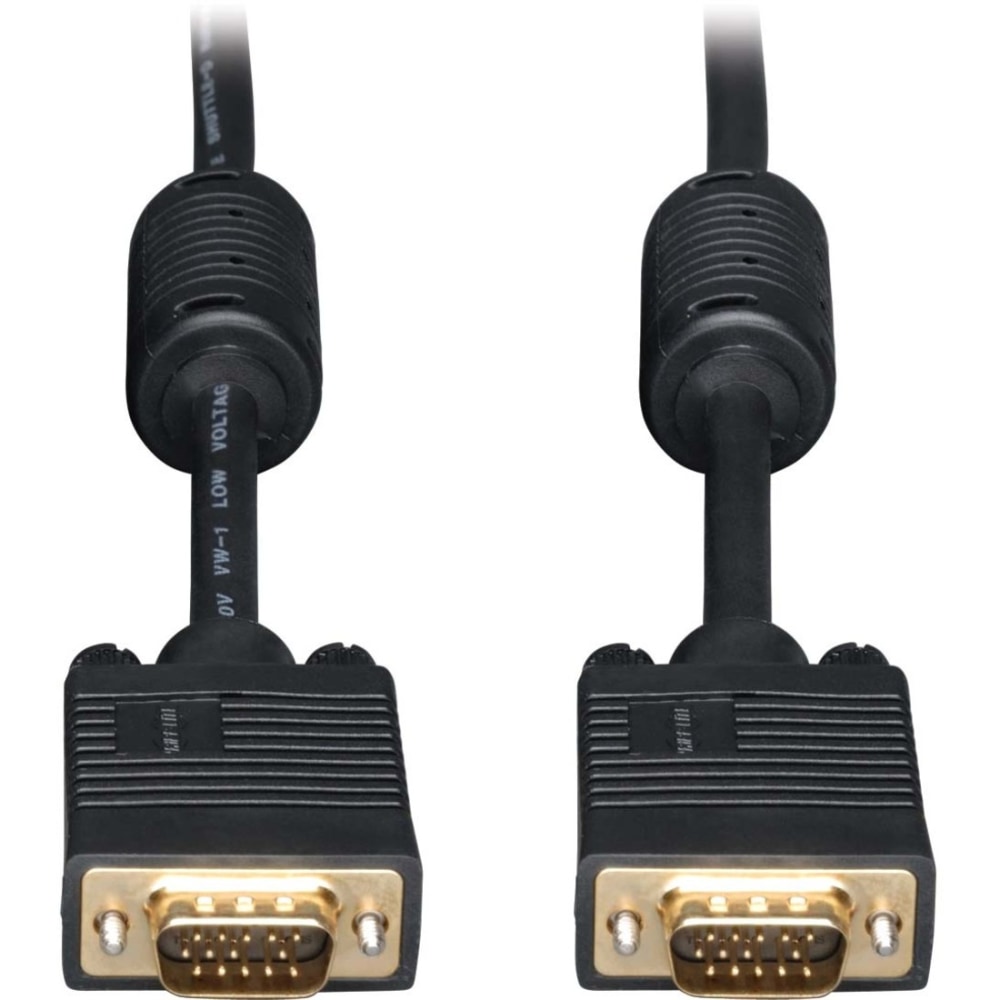 Eaton Tripp Lite Series VGA High-Resolution RGB Coaxial Cable (HD15 M/M), 30 ft. (9.14 m) - VGA cable - P502030 MPN:P502-030