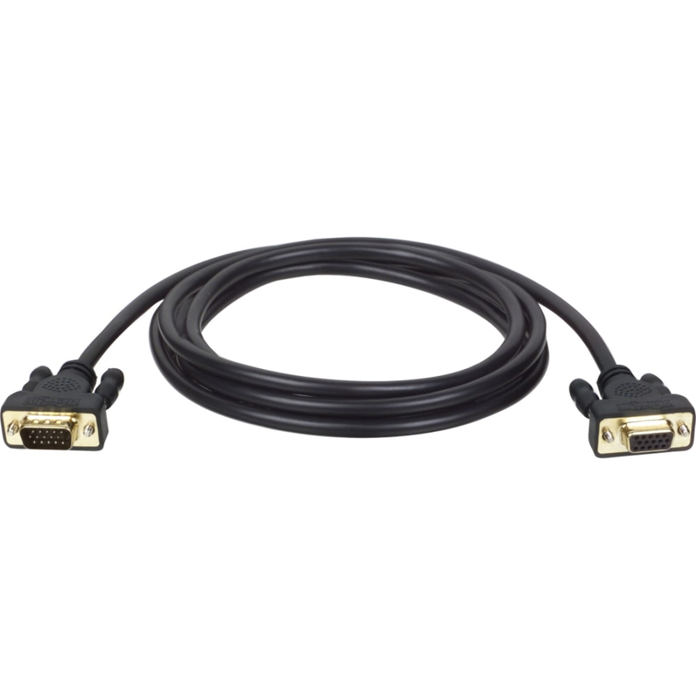 Eaton Tripp Lite Series VGA Monitor Extension Cable, 640x480 (HD15 M/F), 10 ft. (3.05 m) - VGA extension cable - P510010 MPN:P510-010