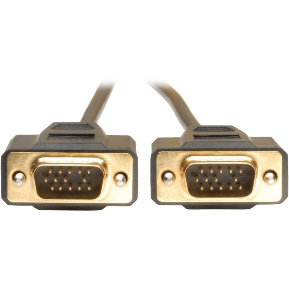 Eaton Tripp Lite Series VGA Monitor Cable, 640x480 (HD15 M/M), 6 ft. (1.83 m) - VGA cable - HD-15 without pin 9 (M) to H - P512006 MPN:P512-006