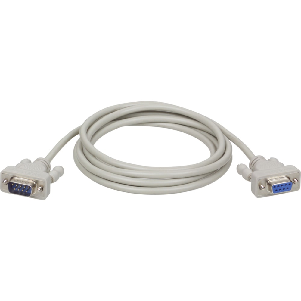 Tripp Lite by Eaton Serial DB9 Serial Extension Cable Straight Through (DB9 M/F) 6 ft. (1.83 m) - (DB9 M/F) 6-ft. MPN:P520-006