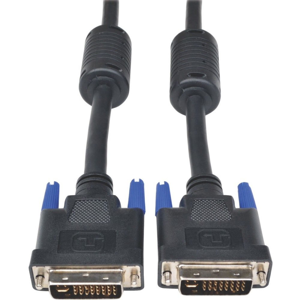 Eaton Tripp Lite Series DVI-I Dual Link Digital and Analog Monitor Cable (DVI-I M/M), 15 ft. (4.57 m) - P560015DLI MPN:P560-015-DLI