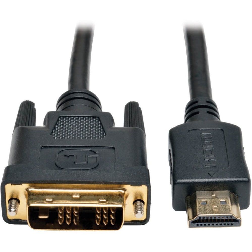 Eaton Tripp Lite Series HDMI to DVI Cable, Digital Monitor Adapter and Video Converter (HDMI to DVI-D M/M), 3 ft. (0.91 m) - P566003 MPN:P566-003