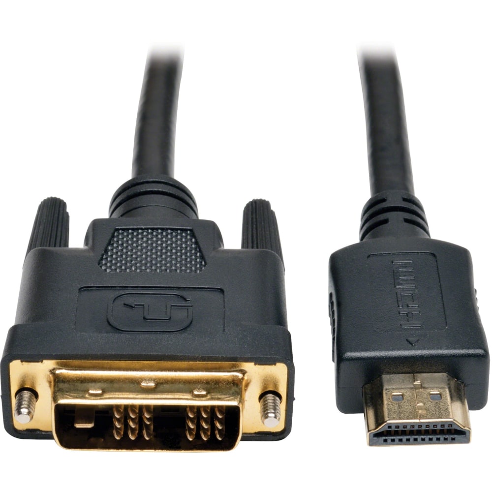 Eaton Tripp Lite Series HDMI to DVI Adapter Cable (HDMI to DVI-D M/M), 6 ft. (1.8 m) - Adapter cable - P566006 MPN:P566-006