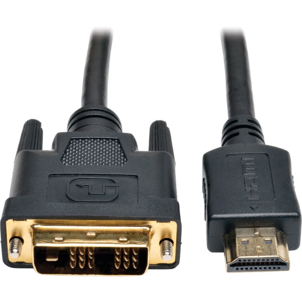 Eaton Tripp Lite Series HDMI to DVI Adapter Cable (M/M), 12 ft. (3.7 m) - Adapter cable - single link - P566012 MPN:P566-012