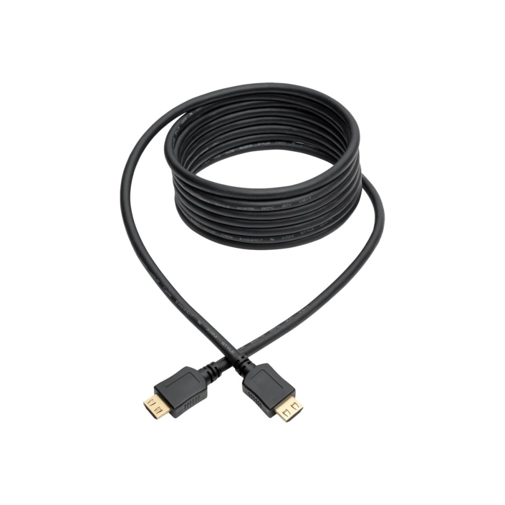 Eaton Tripp Lite Series High-Speed HDMI Cable, Gripping Connectors, 4K (M/M), Black, 12 ft. (3.66 m) - HDMI - P568012BKGRP MPN:P568-012-BK-GRP