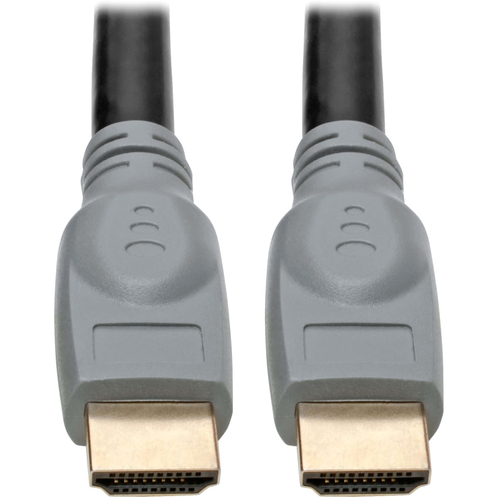 Eaton Tripp Lite Series 4K HDMI Cable (M/M) - 4K 60 Hz, HDR, 4:4:4, Gripping Connectors, Black, 25 ft. MPN:P568-025-2A